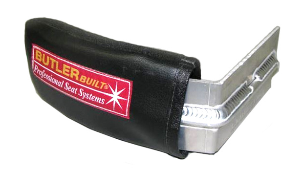 Butlerbuilt - Head Support Lh 4In Black W/ Support Rod