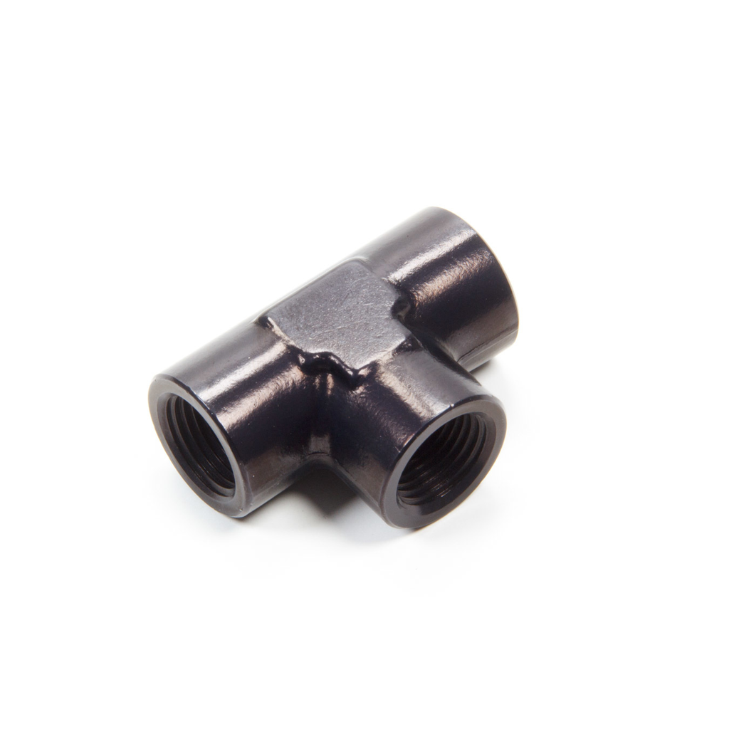 [AERFCM5152] Aeroquip - Alum Female Pipe Tee 3/8in Black