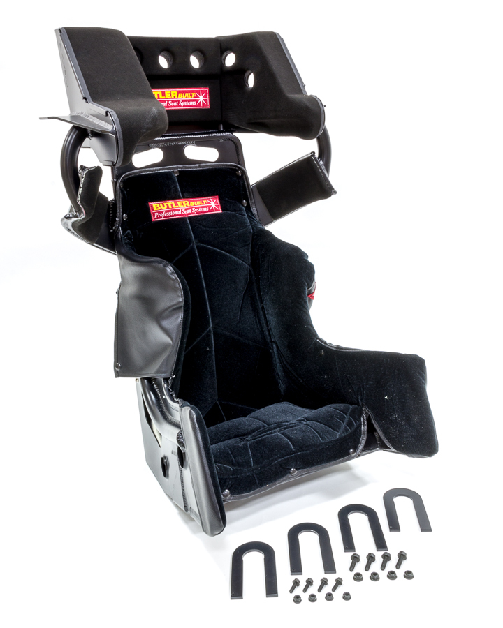 [BUTADV14308-03-4001-FB] Butlerbuilt - Seat 14-1/2in Sprint Adv Slide Job Flat Black