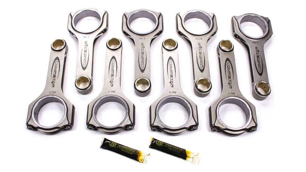 [CALCSA6000CS2A2AH] Callies - SBC Forged H-Beam Rods - 6.000/2.000
