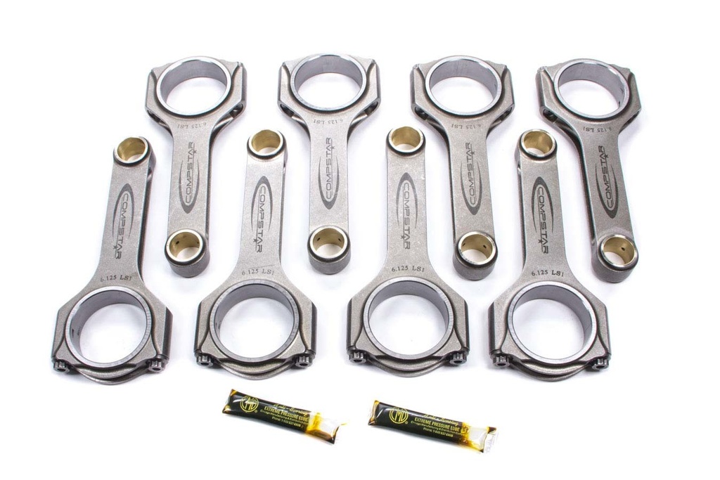 [CALCSC6125DS2A2AH] Callies - GM LS Forged H-Beam Rods - 6.125/2.100
