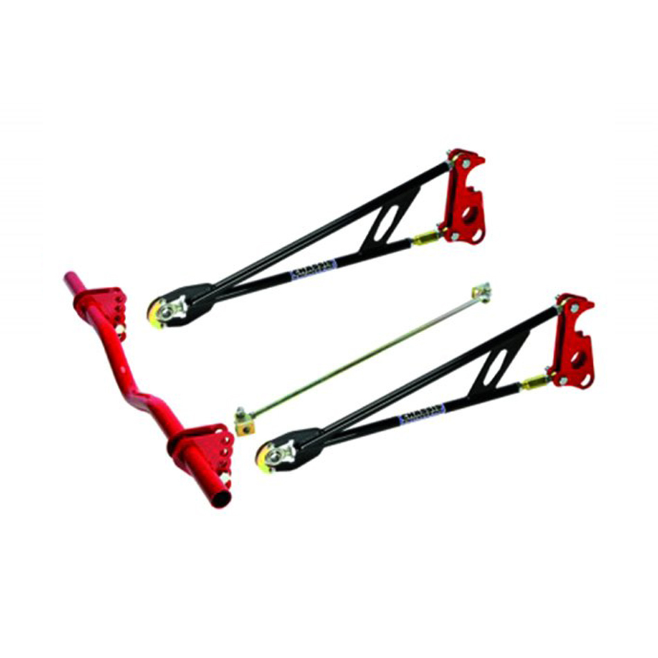 Chassis Engineering - Ladder Bar Suspension Kit W/Round X-Member
