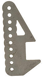 Chassis Engineering - Adjustable Lower Shock Mount Bracket - 9in Ford
