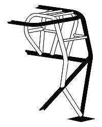 [CCE4023] Chassis Engineering - Funny Car Cage Addition 1-5/8In X .083In C/Moly