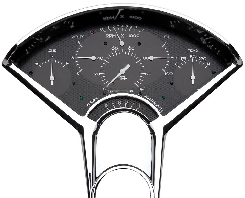 [CLABE01BB] Classic Instruments - Bel Era Gauge Set Black