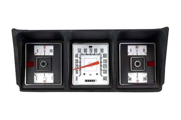 [CLAFT73W] Classic Instruments - 73-79 Ford P/U Gauge Set White
