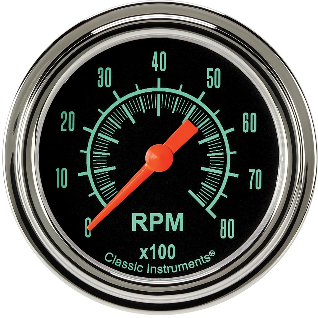 [CLAGS383SLF] Classic Instruments - G/Stock Tachometer 2-5/8 Full Sweep