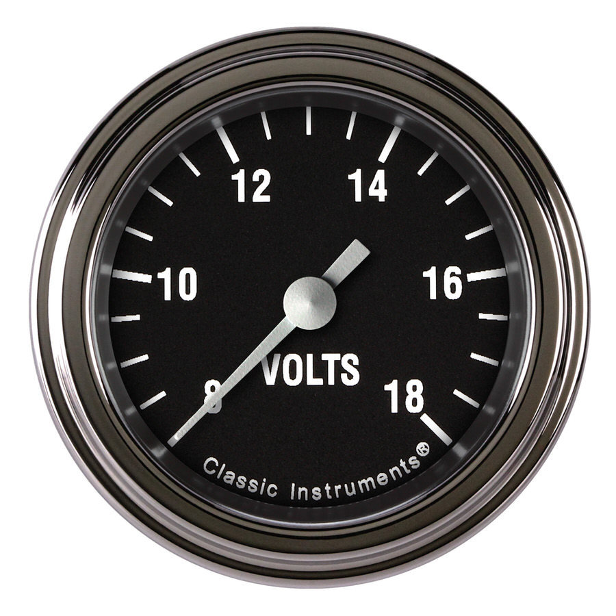 [CLAHR130SLF] Classic Instruments - Hot Rod Volt Gauge 2-1/8 Full Sweep