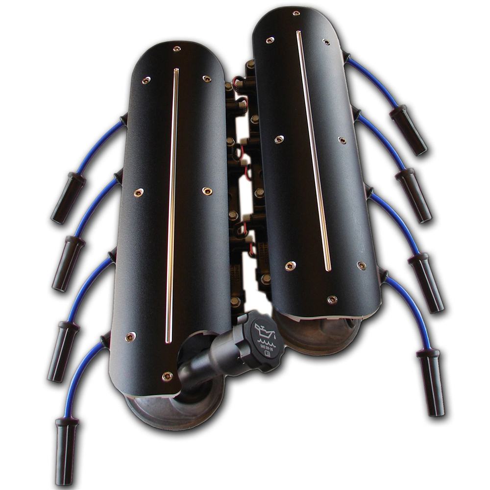 Clayton Machine Works - LS Engine Coil Covers Pair Black