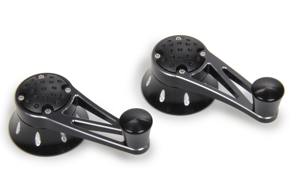[CMWPT-404] Clayton Machine Works - Vent Window Crank Black GM/Ford 1949-Up