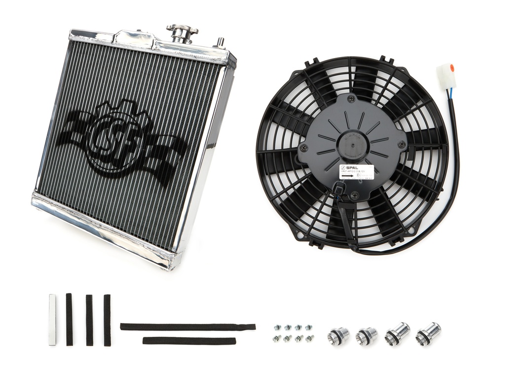 [CSF2858X] Csf Cooling - Radiator Universal Half Radiator W/Direct Fit