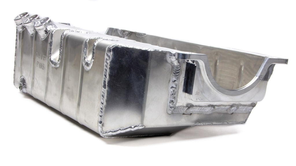 Champ Pans - SBC Aluminum Oil Pan - Dry-Sump w/6in. Depth