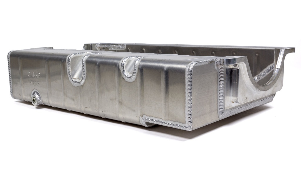 [CHAPRO172L3A] Champ Pans - SBC Aluminum Oil Pan - Dry-Sump W/4-1/4 Depth