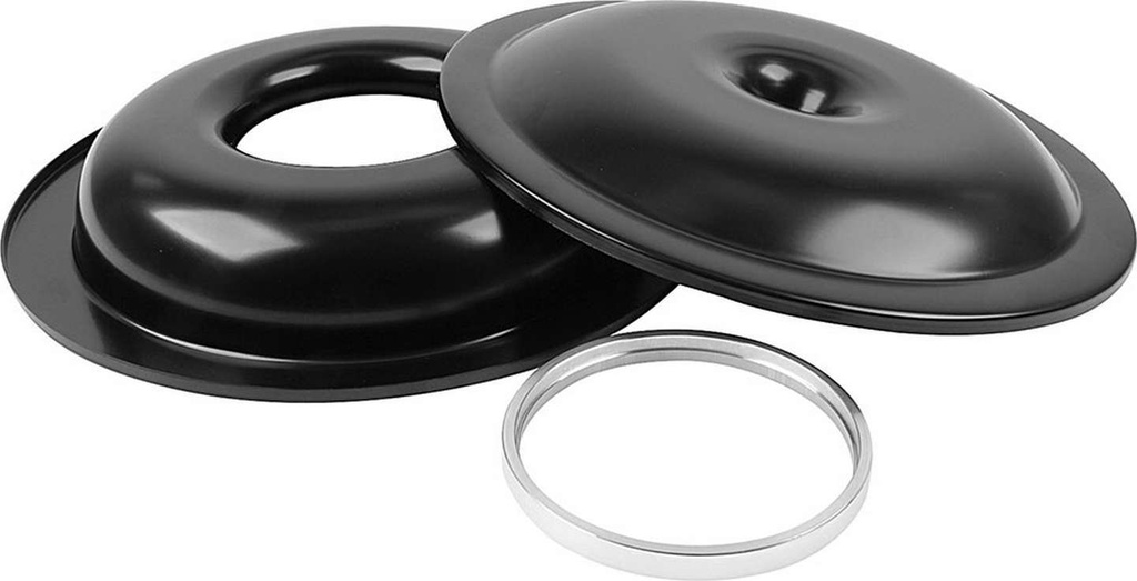 Allstar Performance - LW 14in A/C Kit Black No Element 1/2in Spacer