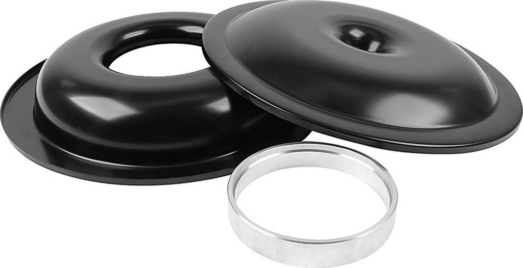 Allstar Performance - LW 14in A/C Kit Black No Element 1in Spacer