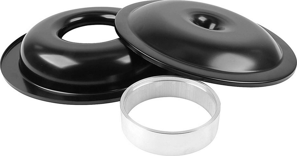 Allstar Performance - LW 14in A/C Kit Black No Element 1-1/2in Space