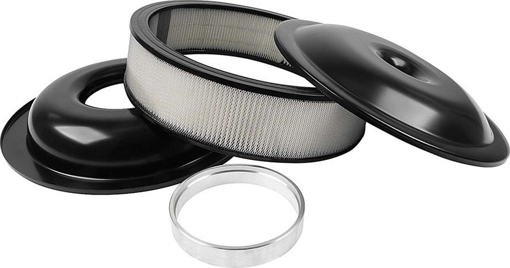 Allstar Performance - Lw 14in A/C Kit Black 3in Paper Element