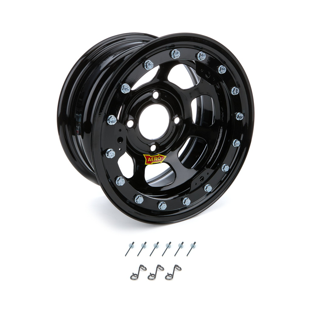 [ARW33-174530] Aero Race Wheels - Wheel 13x7 3in 4.50in BC Black