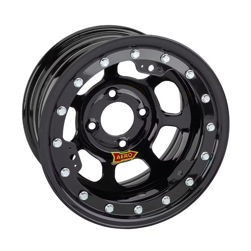 [ARW33-184530X] Aero Race Wheels - Wheel 13x8 3in 4.50in BC Black Light Weight