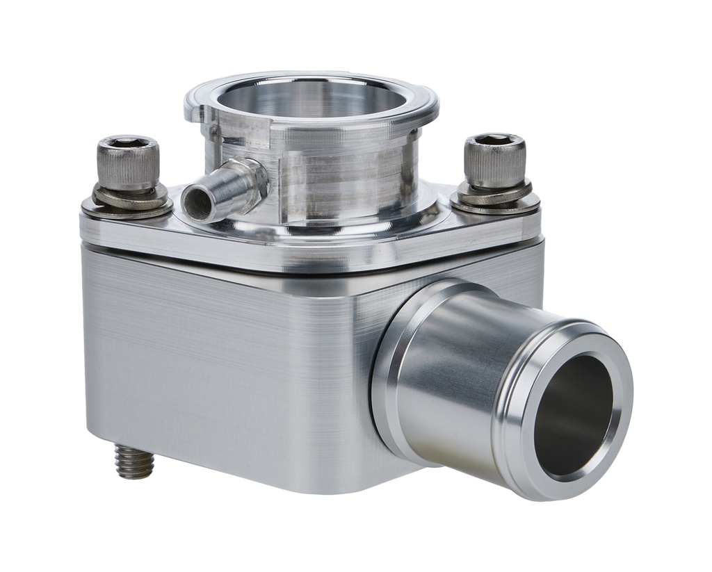 [CAN80-005] Canton - Billet Water Filler Neck W/1.5 Hose Fitting