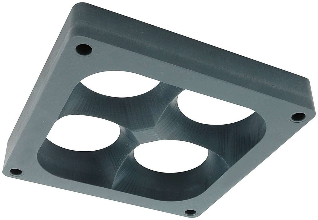 Allstar Performance - Carb Spacer 4500 Tapered 4 Hole 1.00in