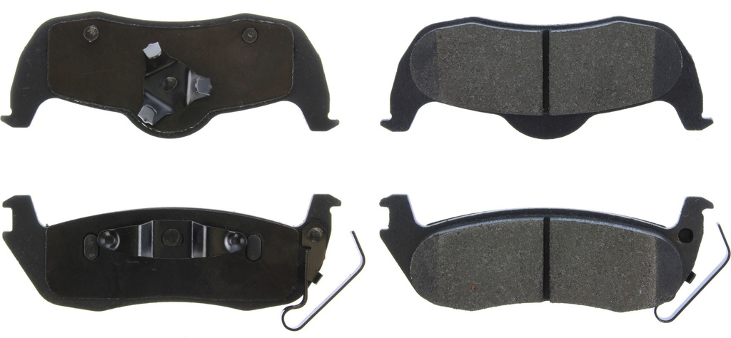 [CBP104.10870] Centric Brake Parts - Posi-Quiet Semi-Metallic Brake Pads with Hardware