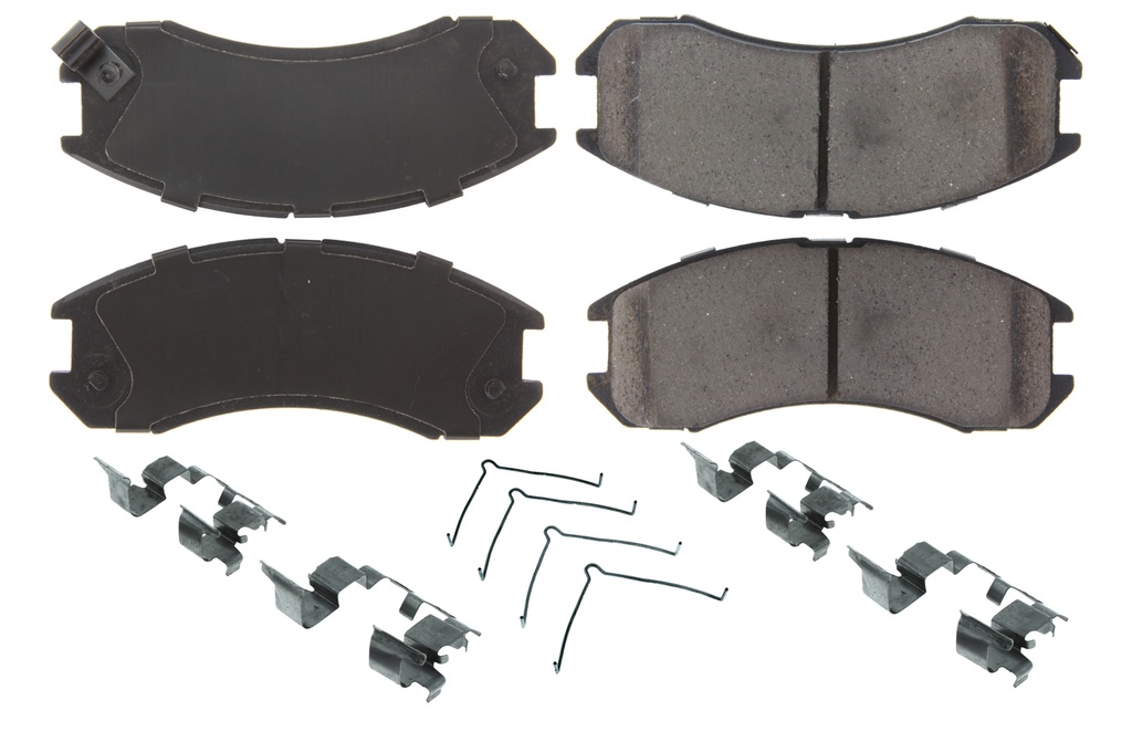 [CBP105.03990] Centric Brake Parts - Posi-Quiet Ceramic Brake Pads With Shims And Har