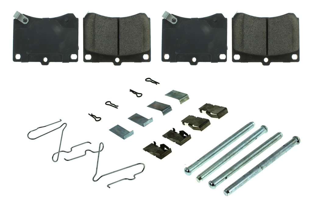 [CBP105.04730] Centric Brake Parts - Posi-Quiet Ceramic Brake Pads With Shims And Har