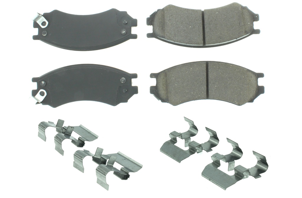 [CBP105.05070] Centric Brake Parts - Posi-Quiet Ceramic Brake Pads With Shims And Har