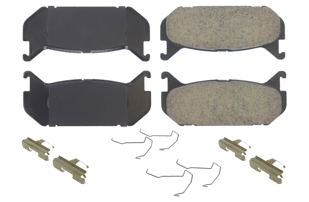 [CBP105.05840] Centric Brake Parts - Posi-Quiet Ceramic Brake Pads With Shims And Har