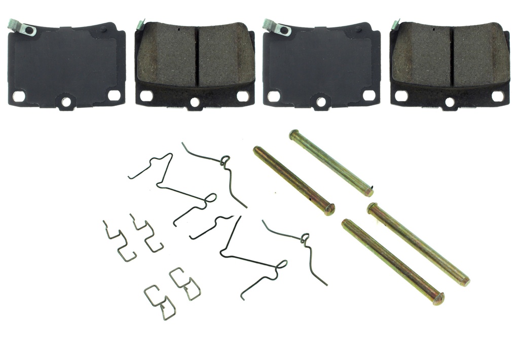 [CBP105.07330] Centric Brake Parts - Posi-Quiet Ceramic Brake Pads With Shims And Har