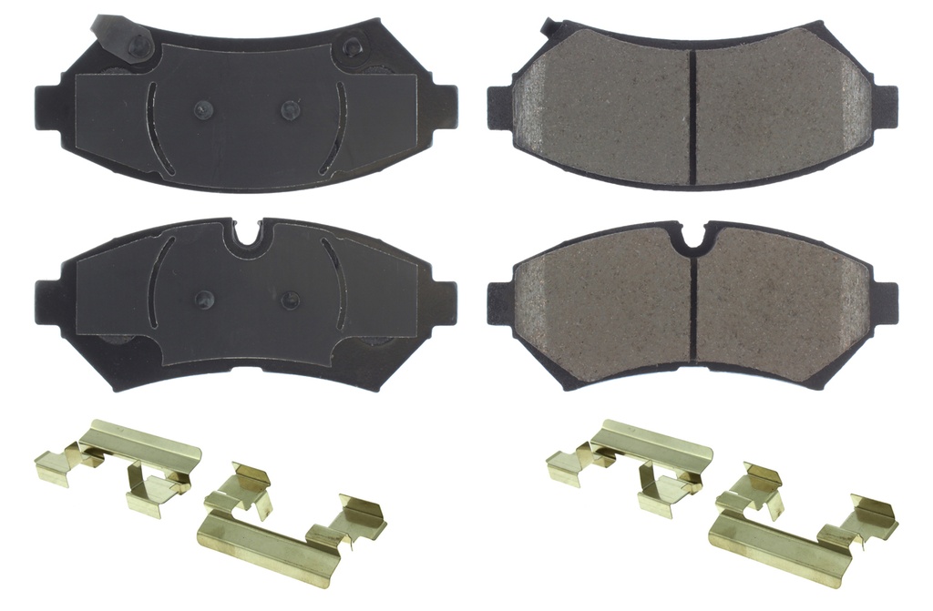 [CBP105.07530] Centric Brake Parts - Posi-Quiet Ceramic Brake Pads With Shims And Har