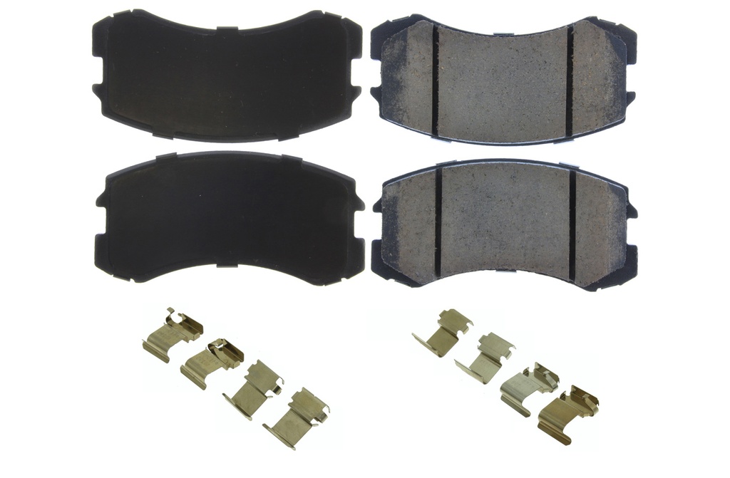 [CBP105.09040] Centric Brake Parts - Posi-Quiet Ceramic Brake Pads With Shims And Har