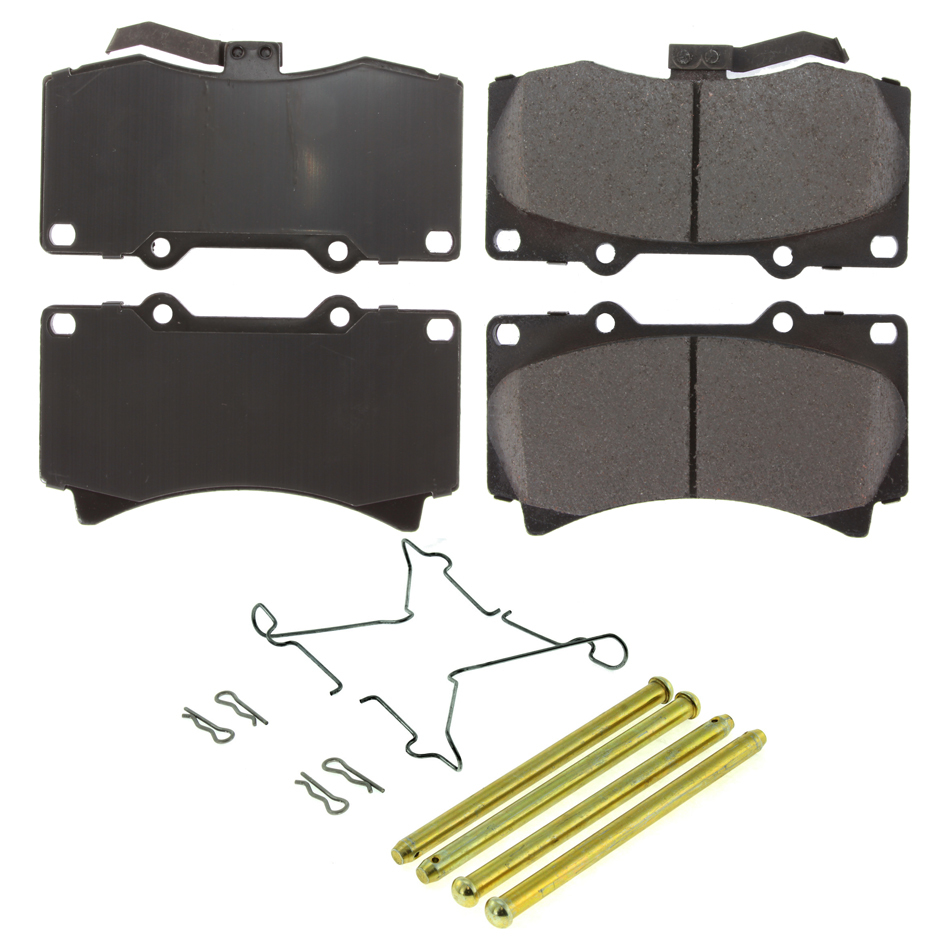 [CBP105.11190] Centric Brake Parts - Posi-Quiet Ceramic Brake Pads With Shims And Har
