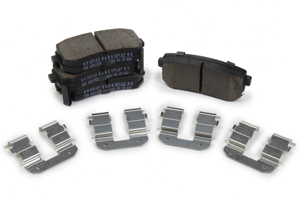 [CBP105.11570] Centric Brake Parts - Posi-Quiet Ceramic Brake Pads With Shims And Har