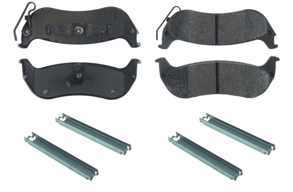 [CBP106.09980] Centric Brake Parts - Posi-Quiet Extended Wear Brake Pads With Shims A