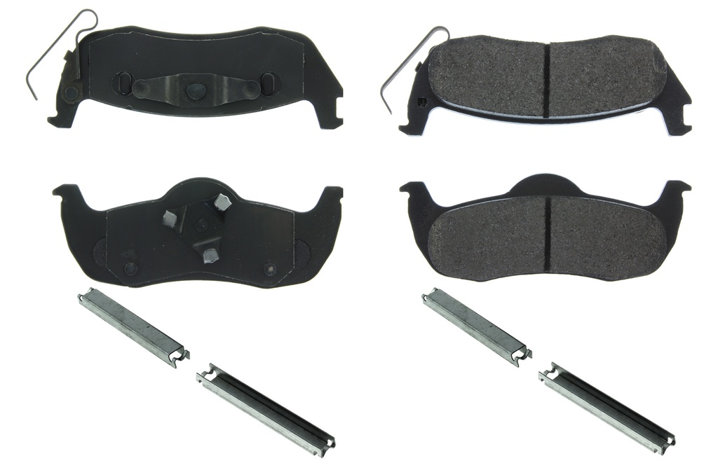[CBP106.10870] Centric Brake Parts - Posi-Quiet Extended Wear Brake Pads With Shims