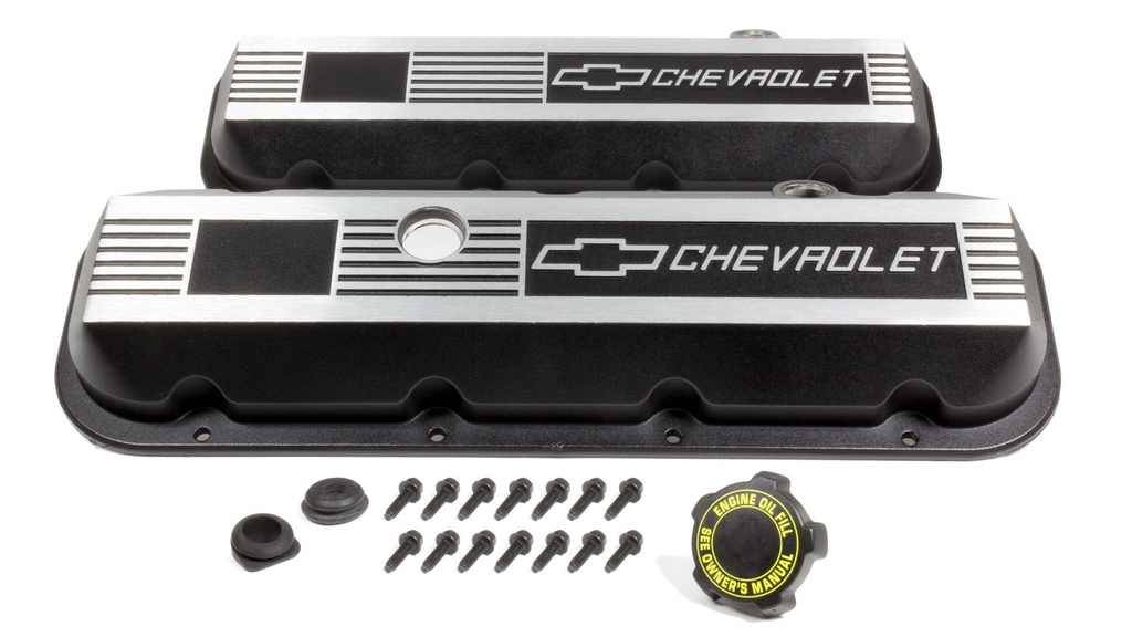 [GMP12495488] Chevrolet Performance - Aluminum Valve Covers - BBC- Short