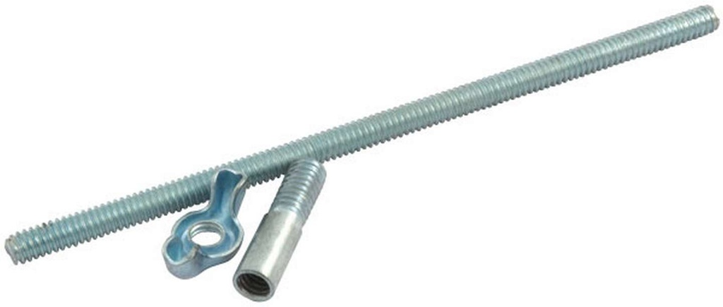 Allstar Performance - Straight Stud W/ Adapter 1/4-20 X 6in