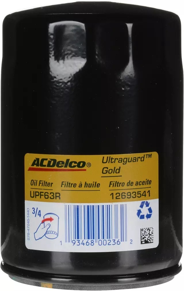[GMP19417842] Chevrolet Performance - Oil Filter - UPF63R GM 3.0L/3.6L V6 16-20
