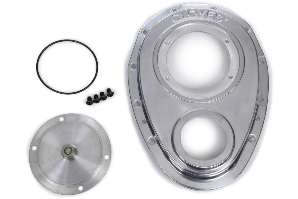 [CLO9-221] Cloyes - Aluminum Timing Cover - SBC 2pc.