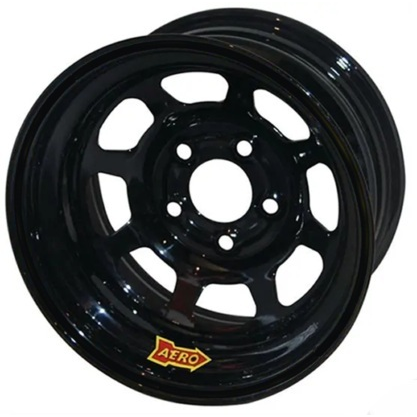 Aero Race Wheels - 15x10 5in. 5.00 Black