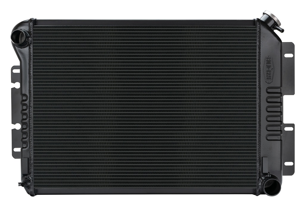 [CCRCHC11B] Cold Case Radiators - 67-69 Camaro Radiator Manual Trans Black