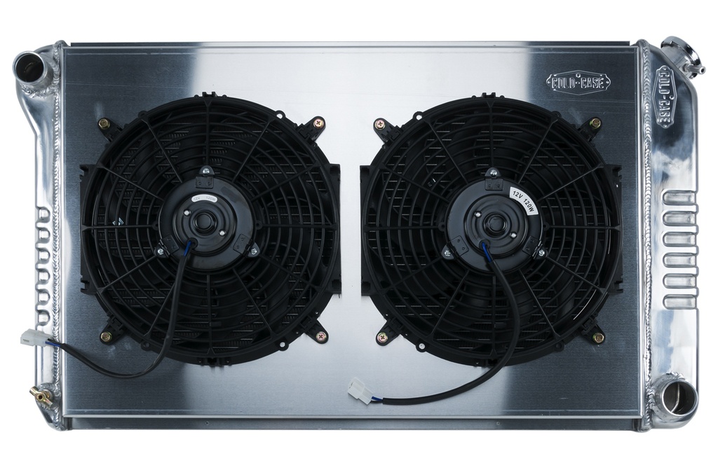 [CCRCHC545K] Cold Case Radiators - 70-81 Camaro Radiator & 12in Fan Kit MT