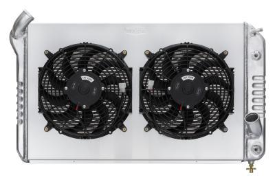 Cold Case Radiators - 69-72 Corvette Radiator w/ 12in Dual Fan Kit