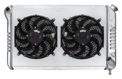 Cold Case Radiators - 77-82 Corvette Radiator W/ Dual 12In Fan Kit