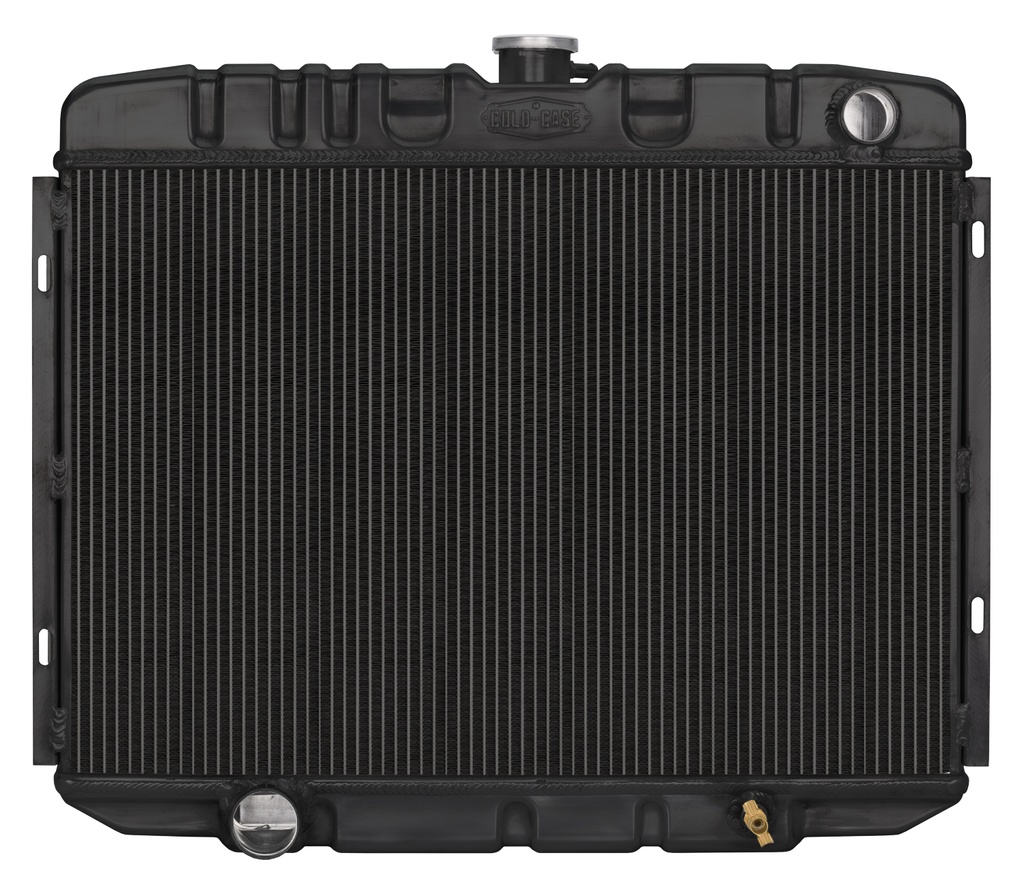 [CCRFOM588B] Cold Case Radiators - 67-70 Mustang Radiator Big Block Man Trans Blk