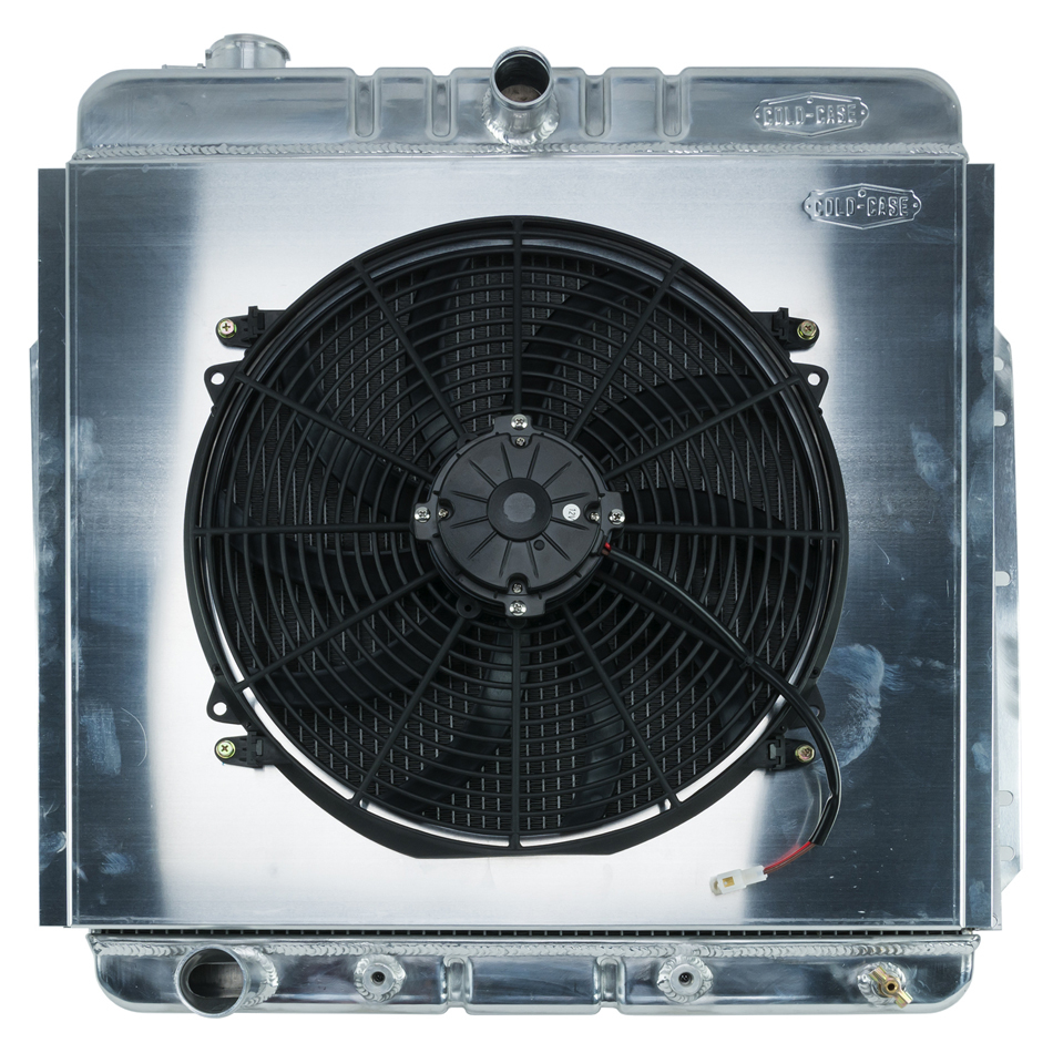 [CCRFOT576AK] Cold Case Radiators - 53-56 Ford F100 Radiator & 16in Fan Kit