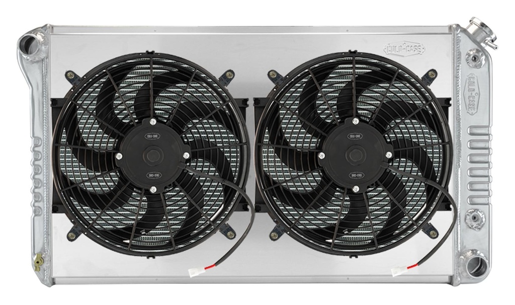 Cold Case Radiators - 68-77 A-Body Radiator W/Dual 14In Fan Kit
