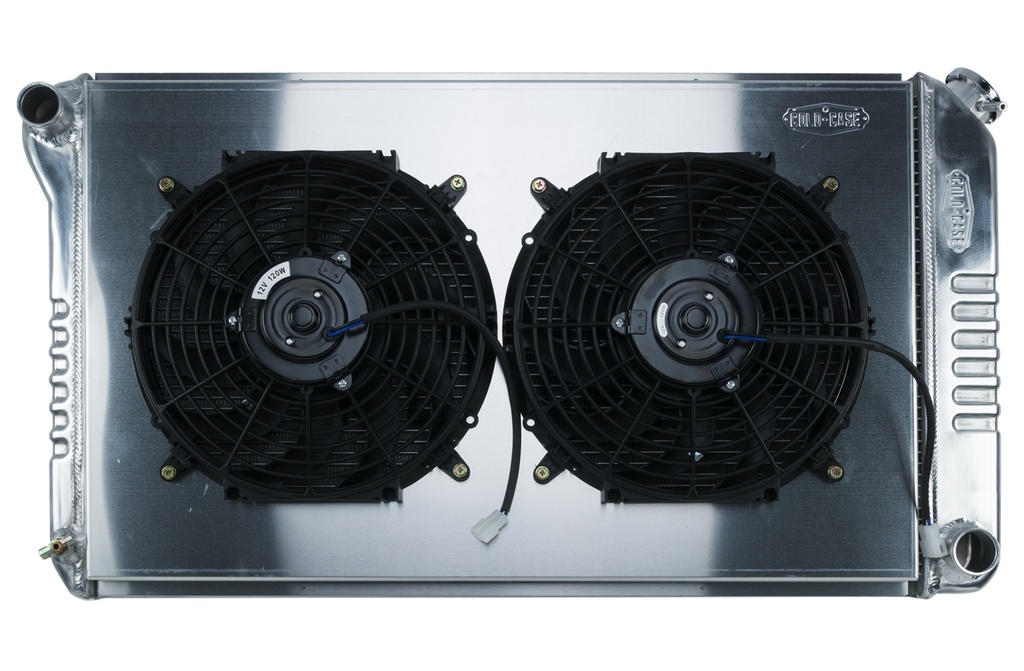 [CCRGMA42K] Cold Case Radiators - 68-72 A-Body Radiator Mt Dual 12In Fan